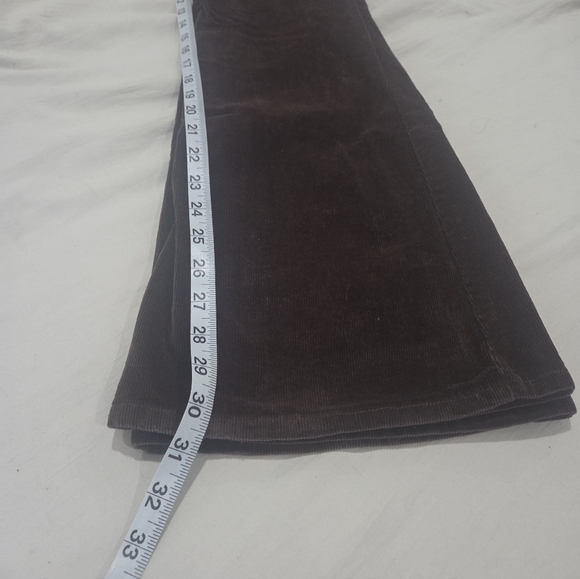 SO Women's Soft Corduroy Flared Brown Pants Size 1/25 - Picture 7 of 8